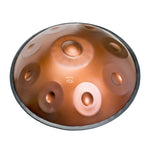 Handpan d minor 9 noten brons, handpan kopen, frequentie 432hz, frequentie 440hz, hang drum, trommel, muziekinstrument